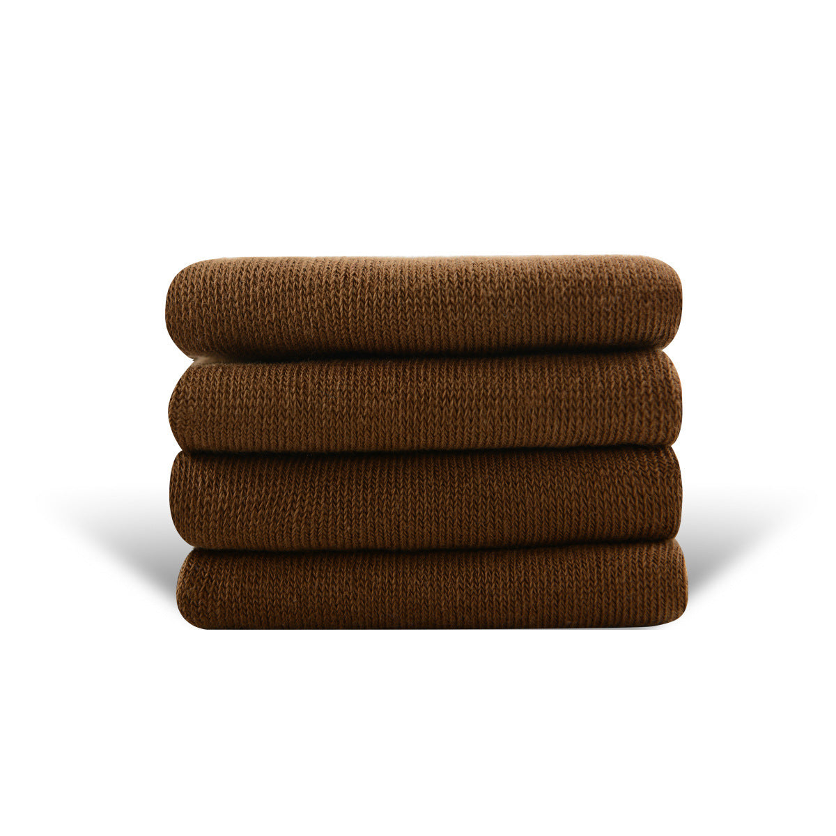 High-elastic Mid-calf Colored Cotton Socks