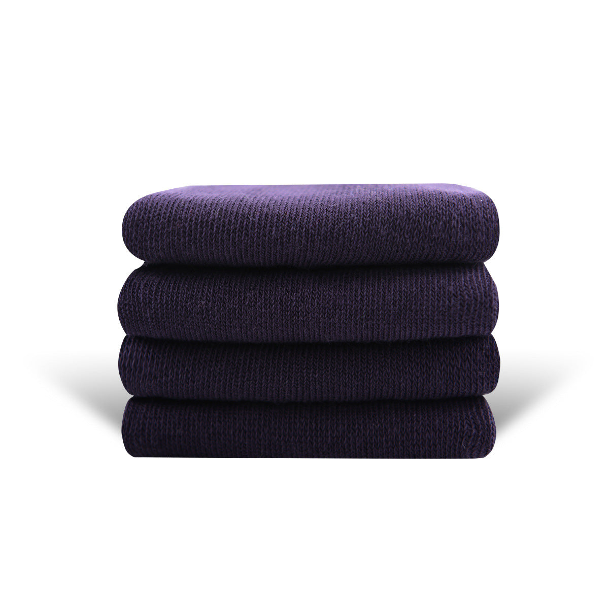 High-elastic Mid-calf Colored Cotton Socks