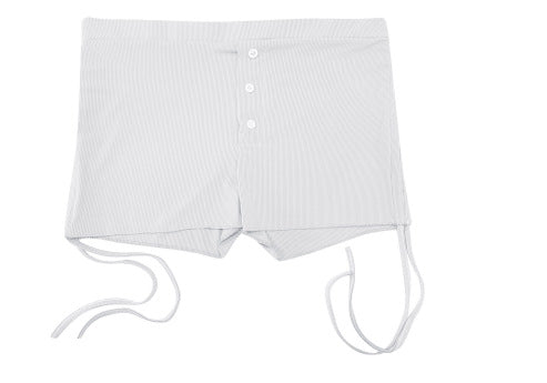Women's Sleepwear Printed Side Drawstring Shorts