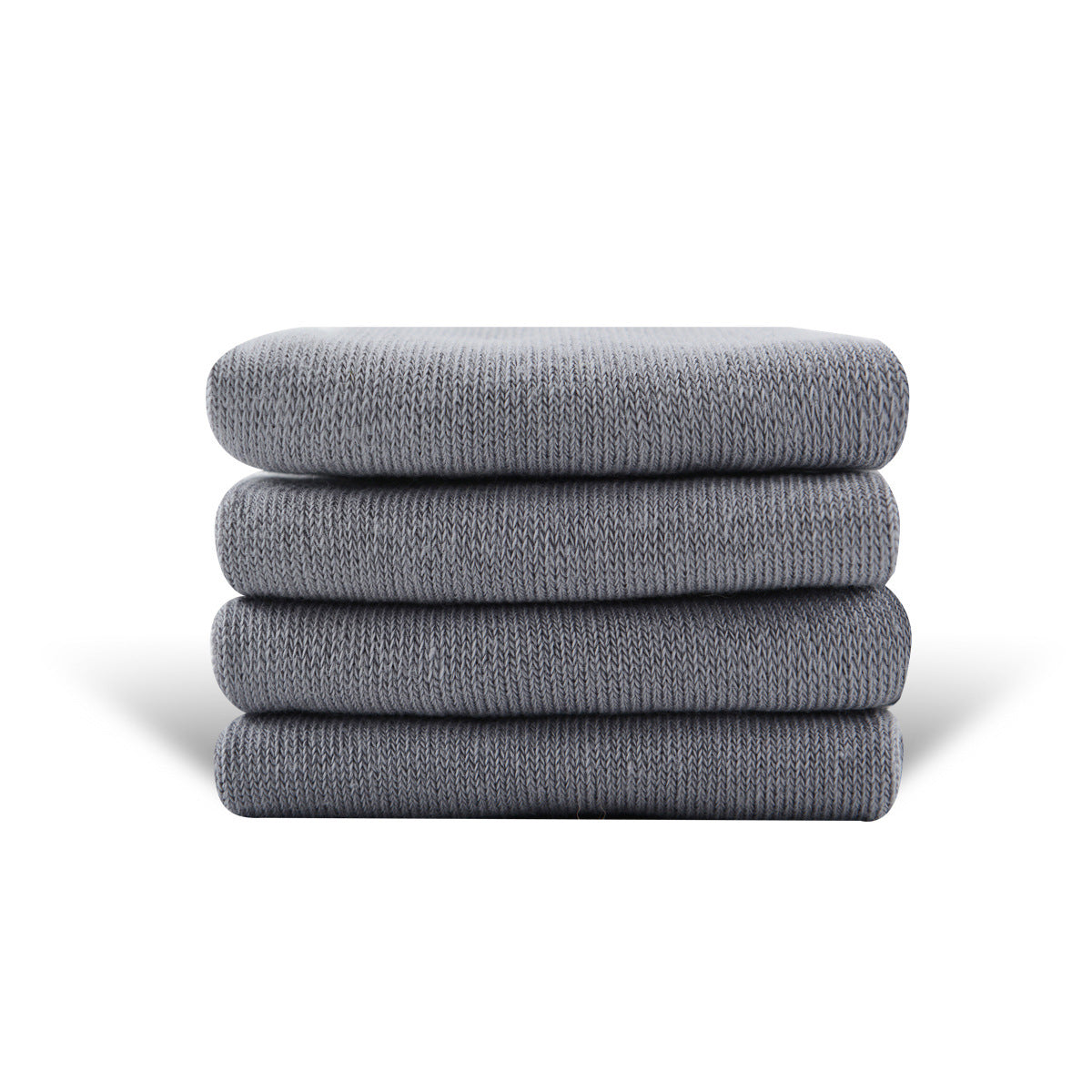 High-elastic Mid-calf Colored Cotton Socks