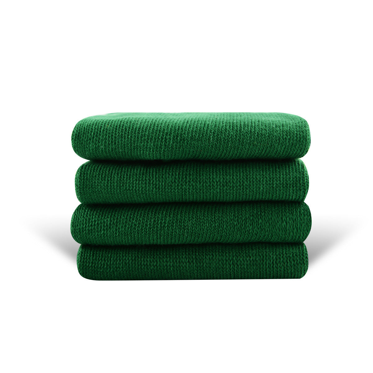 High-elastic Mid-calf Colored Cotton Socks