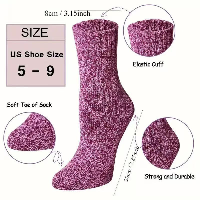 Women's Thick Thermal Tube Wool Socks
