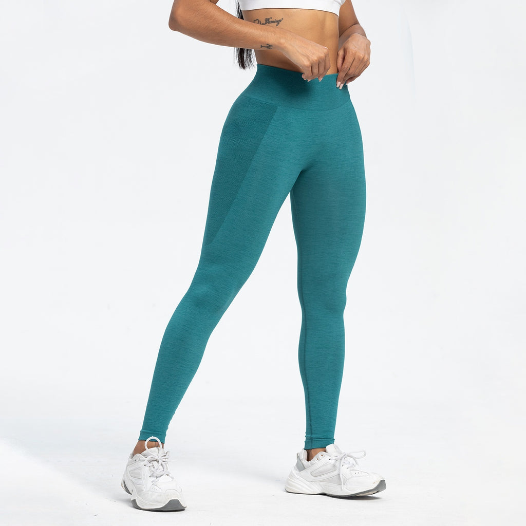 Sports Fitness Pants Seamless Hip Raise High Waist Leggings