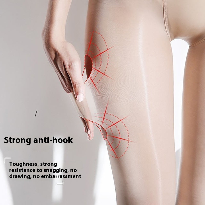 Silk Stockings Anti-Snagging Flesh Color Pantyhose