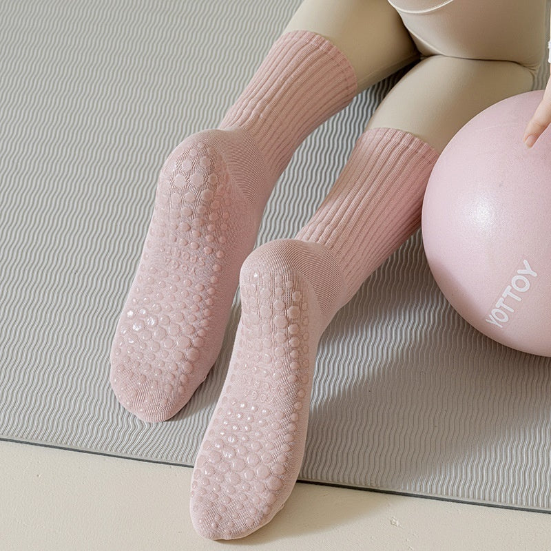 Women's Mid-calf Non-slip Sports Socks
