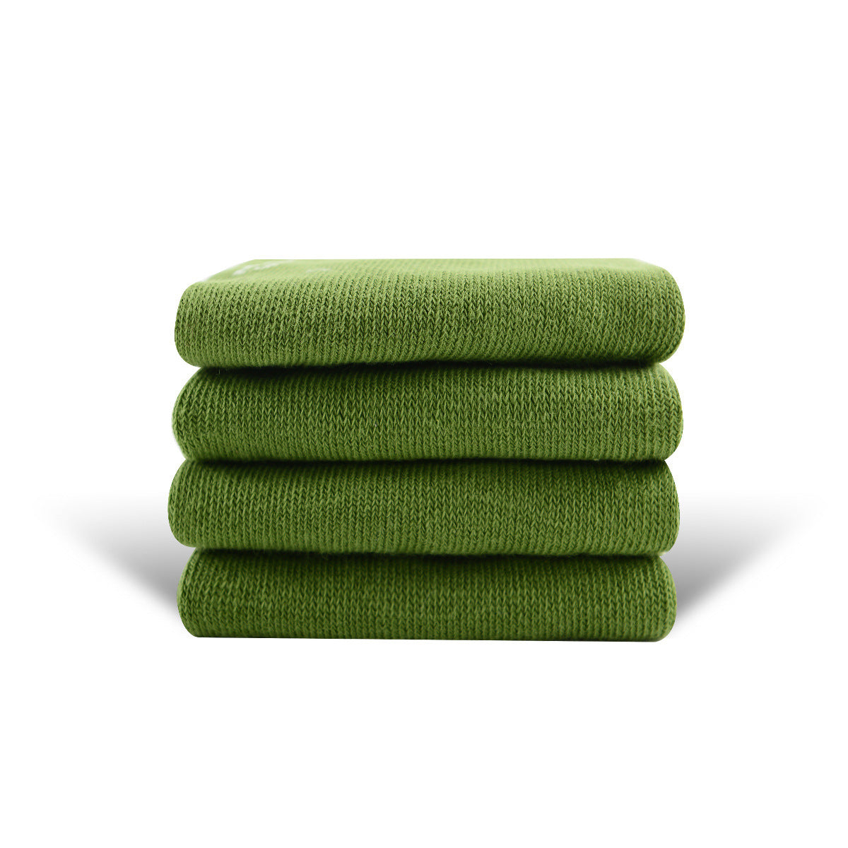 High-elastic Mid-calf Colored Cotton Socks