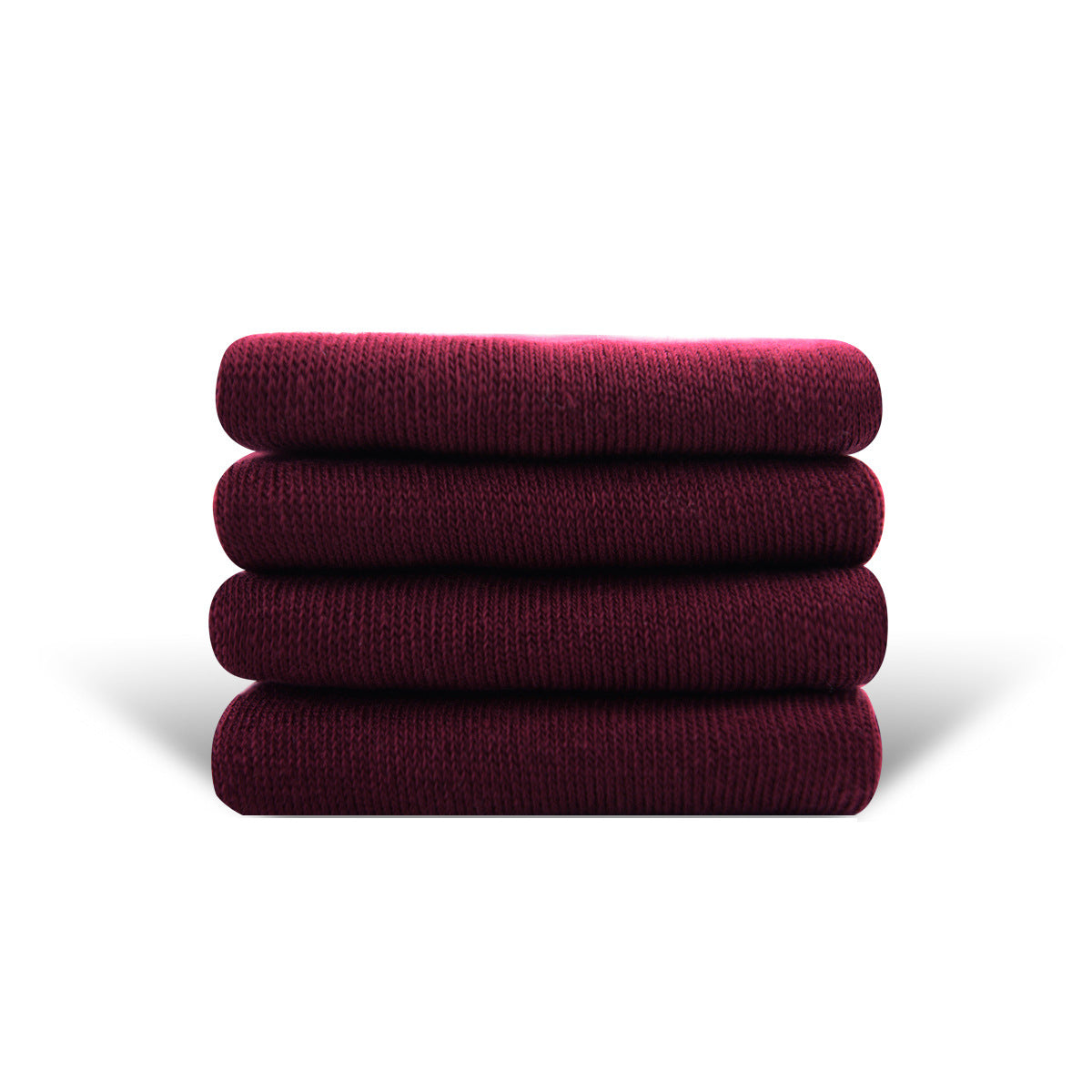 High-elastic Mid-calf Colored Cotton Socks