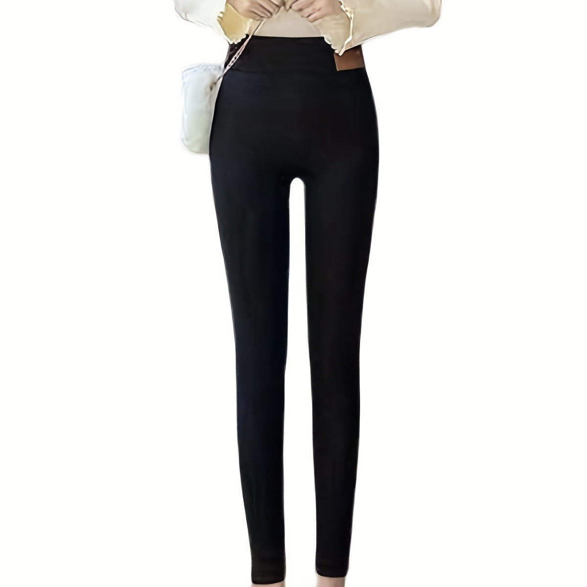 Women's Cashmere Fleece-lined Warm Comfy Leggings