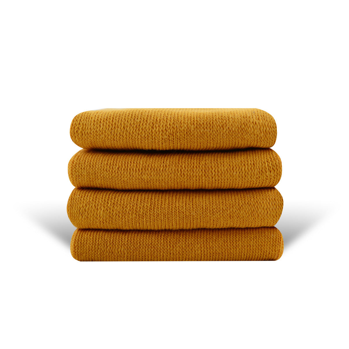 High-elastic Mid-calf Colored Cotton Socks