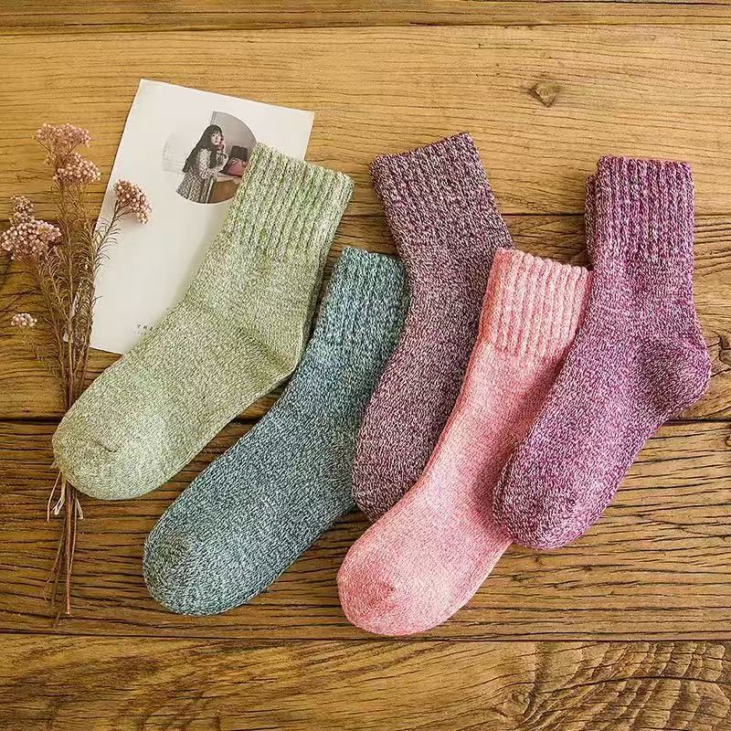 Women's Thick Thermal Tube Wool Socks
