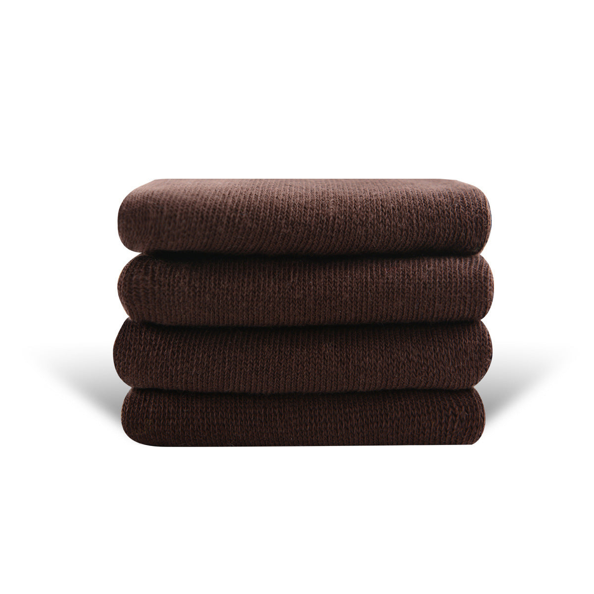 High-elastic Mid-calf Colored Cotton Socks