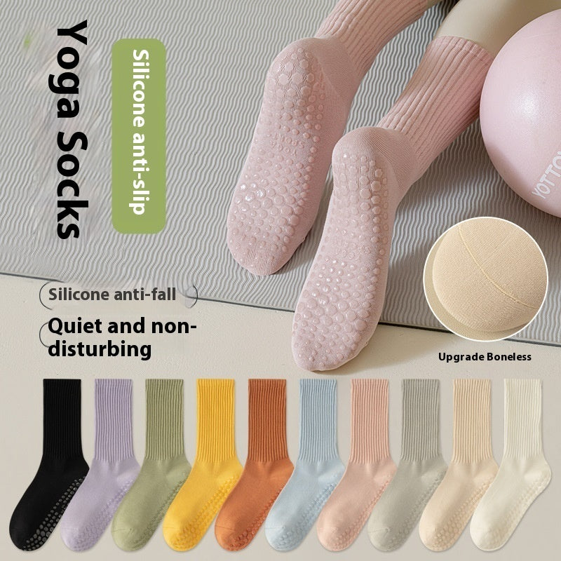 Women's Mid-calf Non-slip Sports Socks